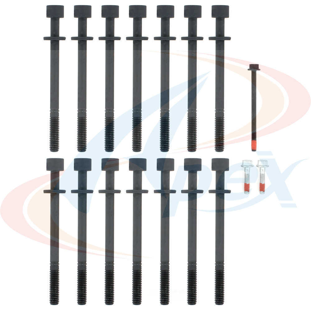 APEX AUTOMOBILE PARTS - Engine Cylinder Head Bolt Set - ABO - ahb329