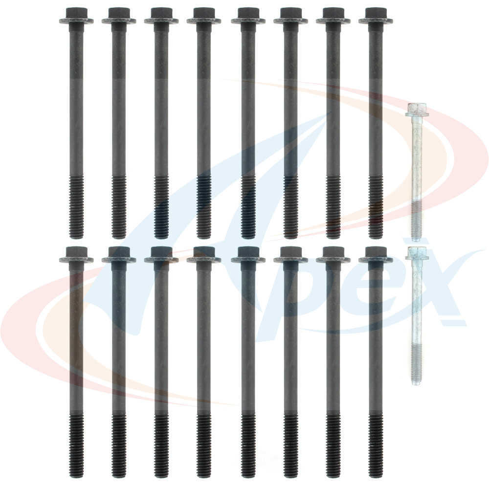 APEX AUTOMOBILE PARTS - Engine Cylinder Head Bolt Set - ABO - ahb1164