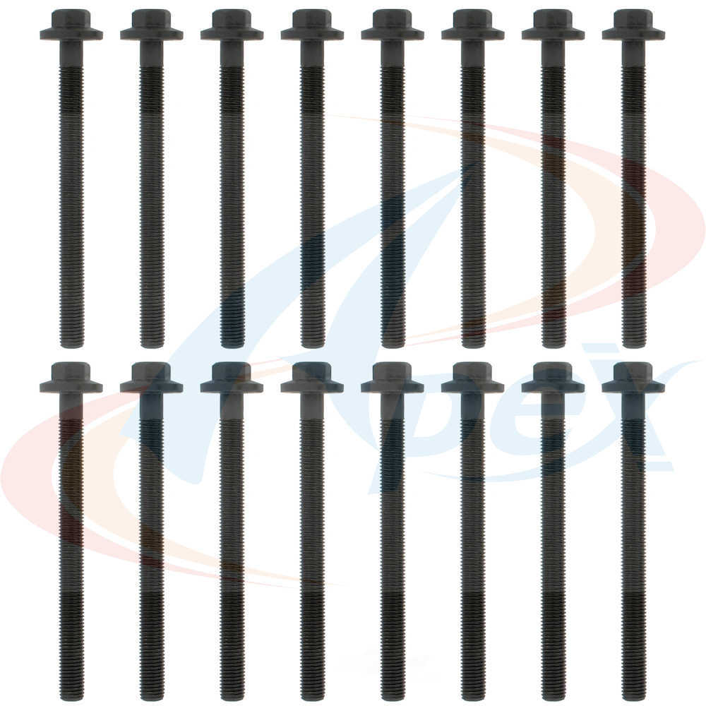 APEX AUTOMOBILE PARTS - Engine Cylinder Head Bolt Set - ABO - ahb1199