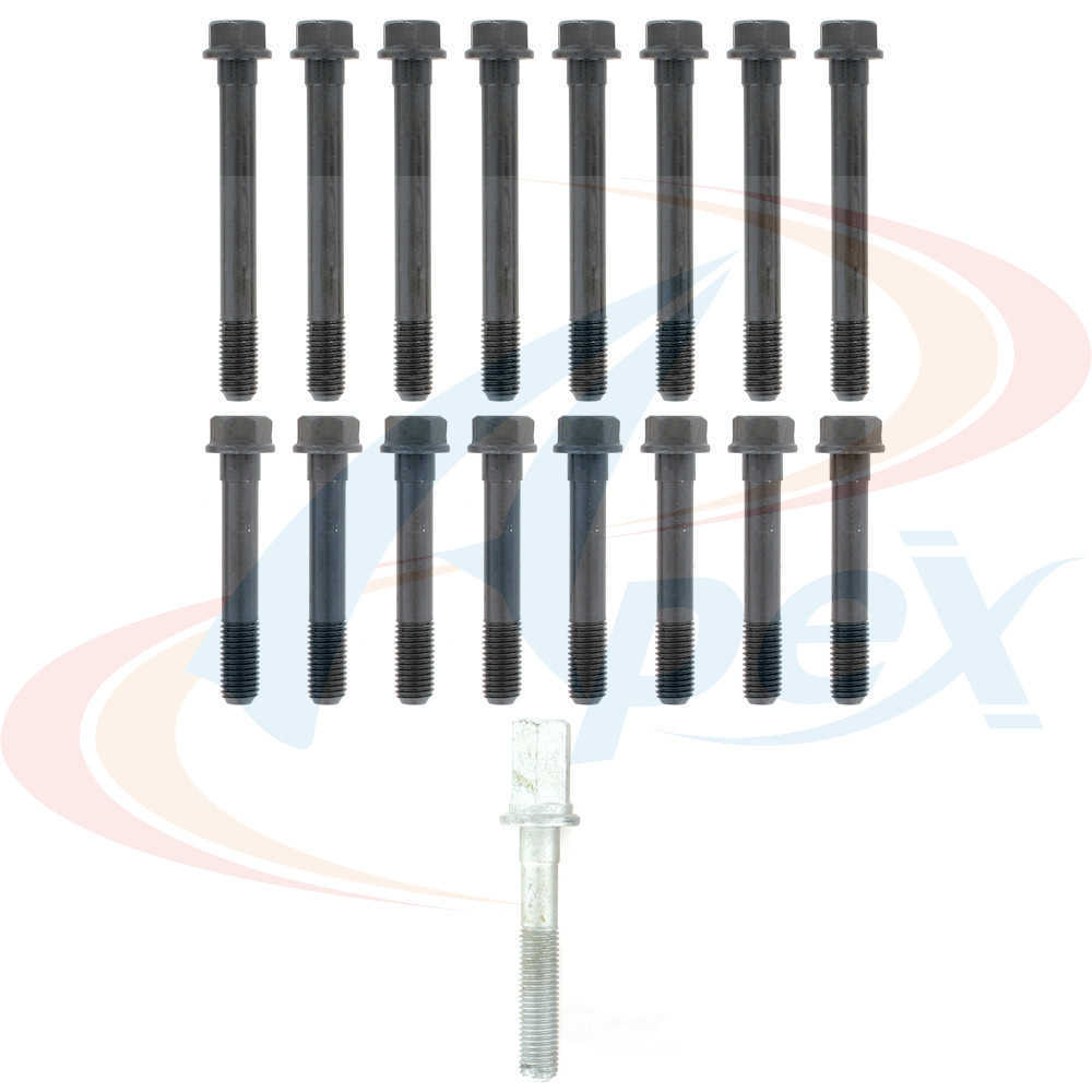 APEX AUTOMOBILE PARTS - Engine Cylinder Head Bolt Set - ABO - ahb315
