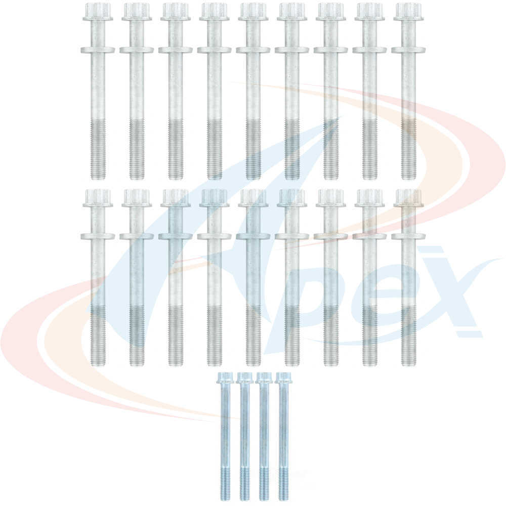 APEX AUTOMOBILE PARTS - Engine Cylinder Head Bolt Set - ABO - ahb1178