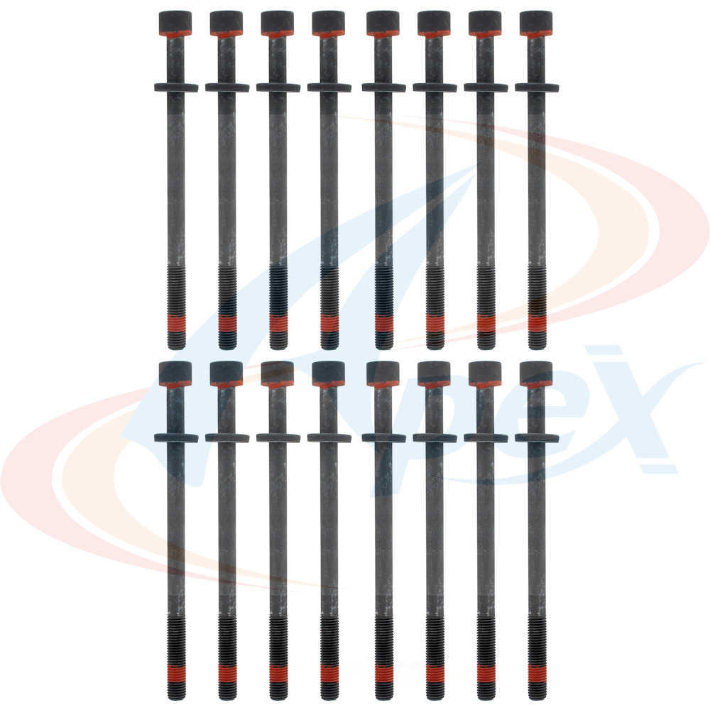 APEX AUTOMOBILE PARTS - Engine Cylinder Head Bolt Set - ABO - ahb384