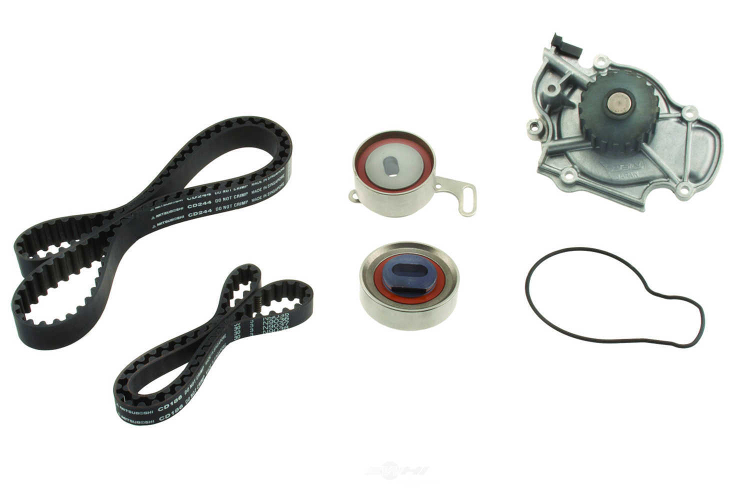AISIN WORLD CORP OF AMERICA - Engine Timing Belt Kit with Water Pump - AIS TKH-006