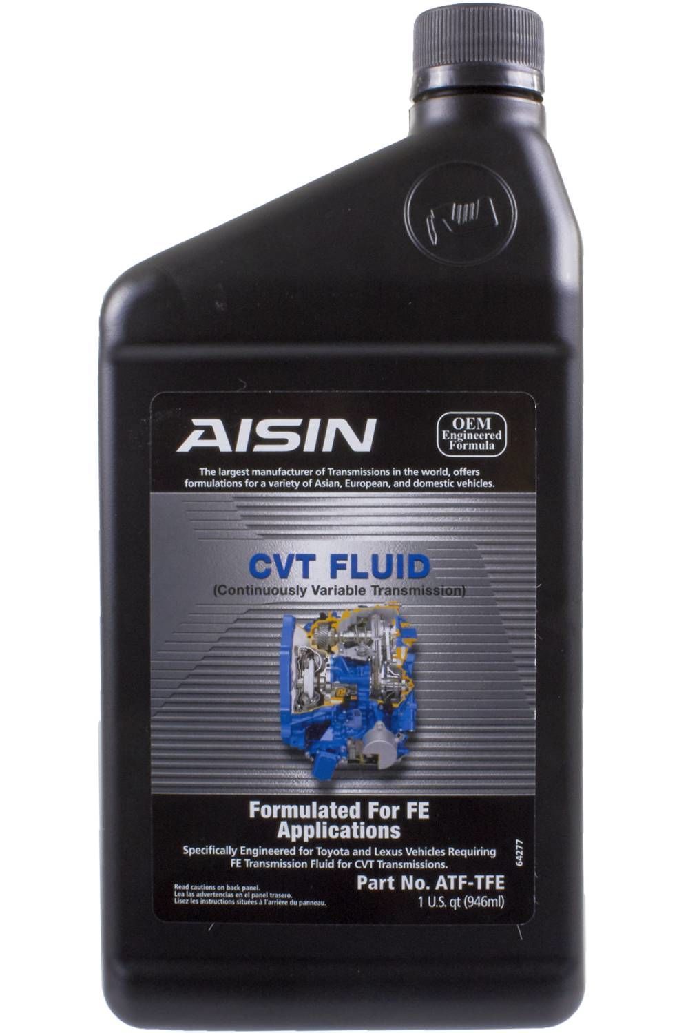 AISIN WORLD CORP. OF AMERICA - AISIN Vehicle Specific CVT Fluid - AIS ATF-TFE