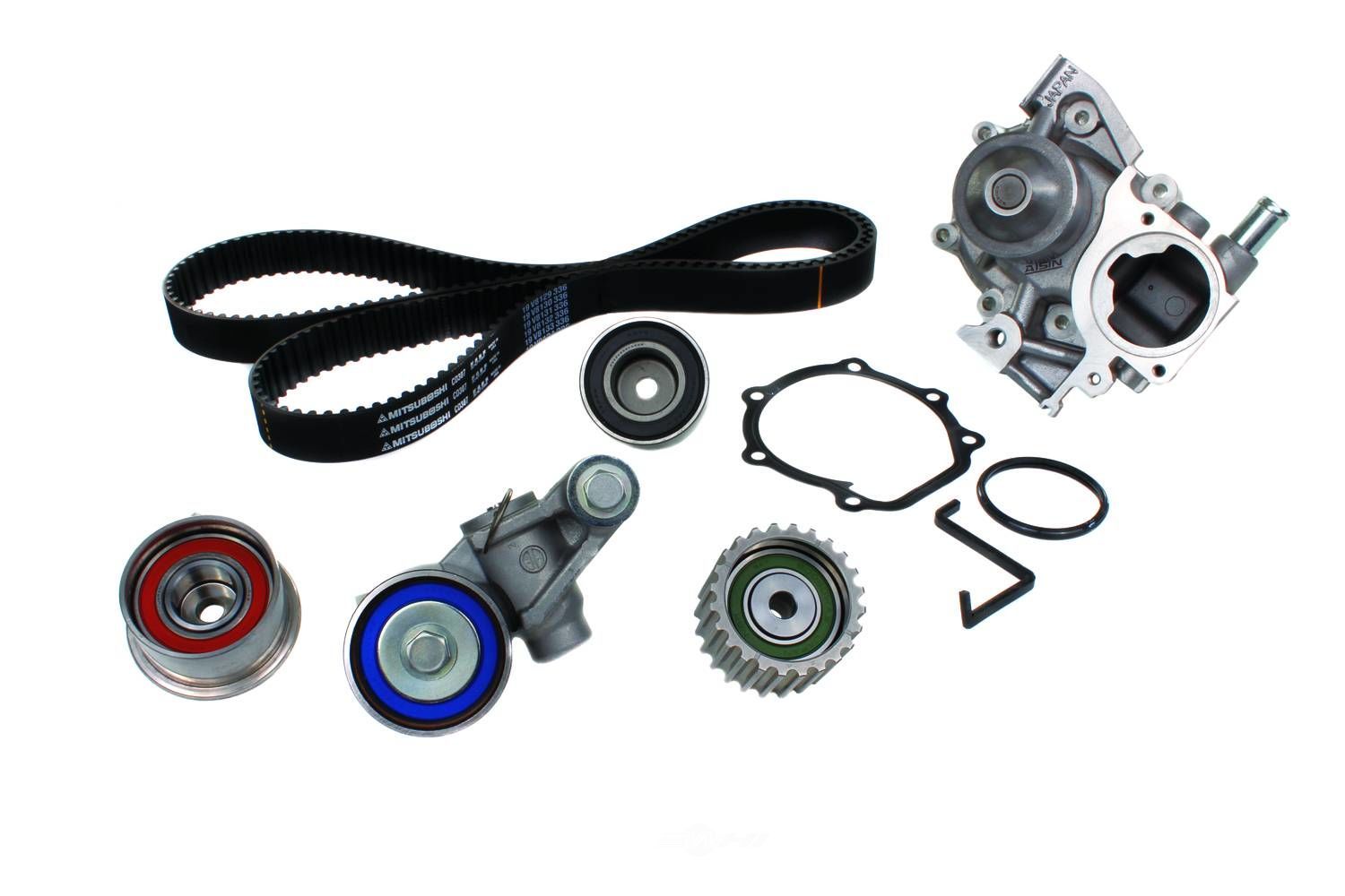 AISIN WORLD CORP OF AMERICA - Engine Timing Belt Kit with Water Pump - AIS TKF-011