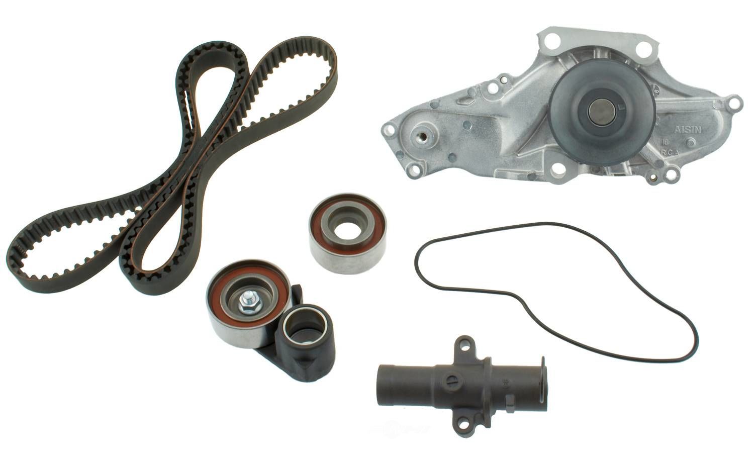 AISIN WORLD CORP OF AMERICA - Engine Timing Belt Component Kit w/Water Pump - AIS TKH-002