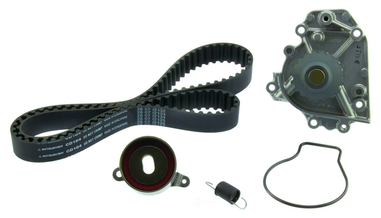 AISIN WORLD CORP OF AMERICA - Engine Timing Belt Kit with Water Pump - AIS TKH-014