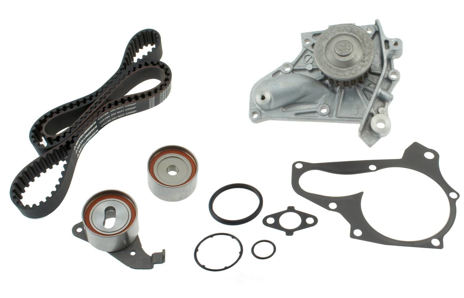 AISIN WORLD CORP. OF AMERICA - Engine Timing Belt Component Kit w/Water Pump - AIS TKT-003