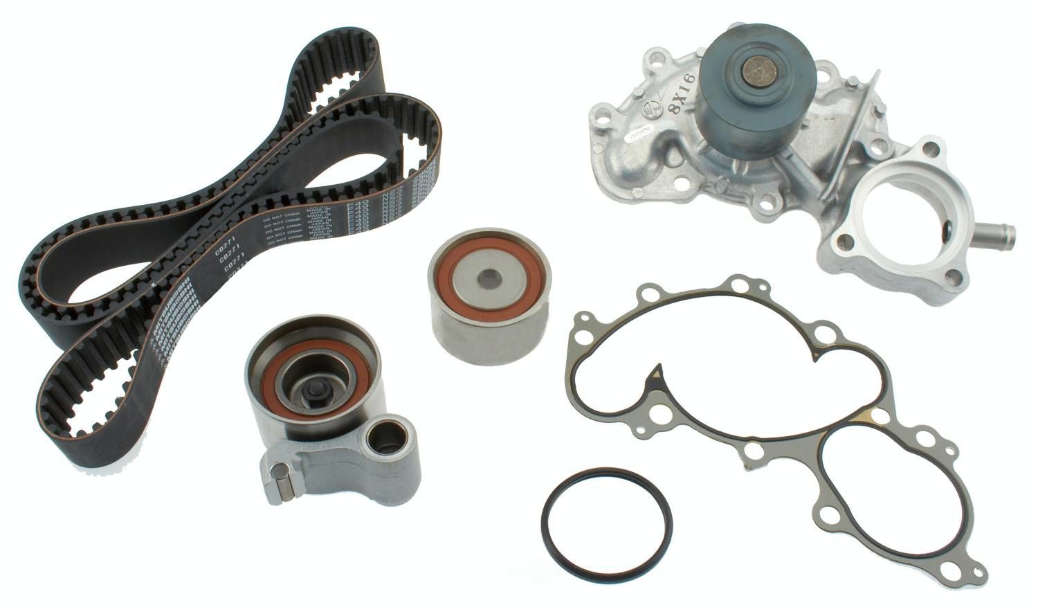 AISIN WORLD CORP OF AMERICA - Engine Timing Belt Component Kit w/Water Pump - AIS TKT-005