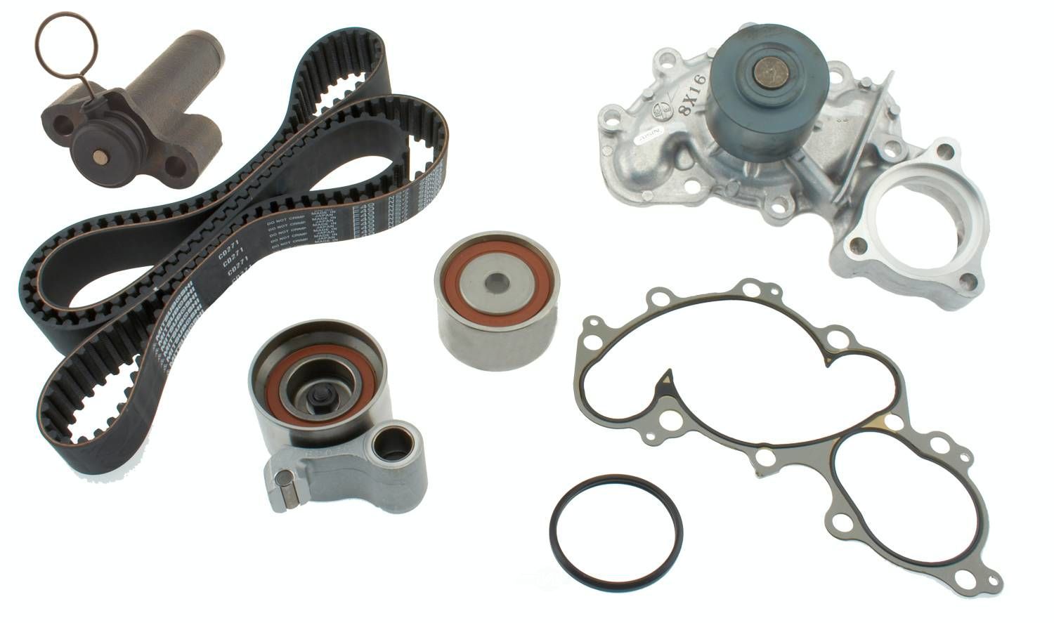 AISIN WORLD CORP OF AMERICA - Engine Timing Belt Kit with Water Pump - AIS TKT-007