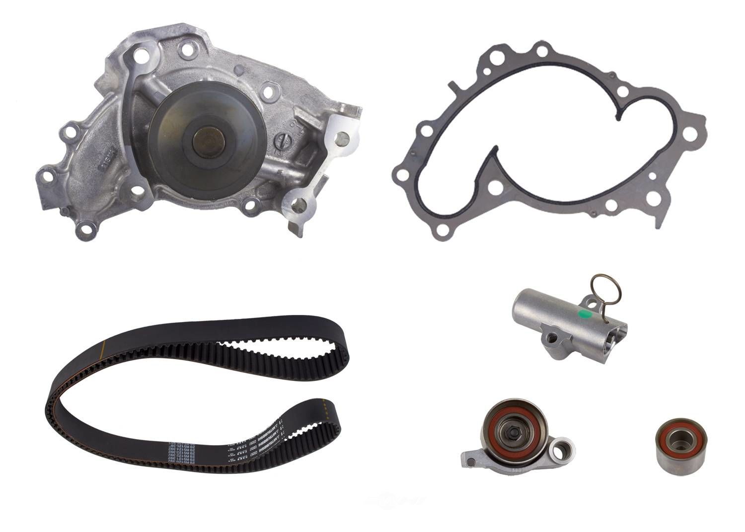 AISIN WORLD CORP OF AMERICA - Engine Timing Belt Kit with Water Pump - AIS TKT-033