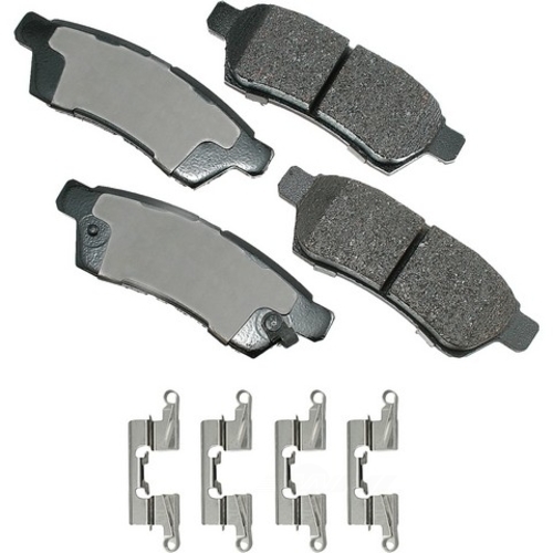 AKEBONO - ProACT Ultra Premium Ceramic Pads (Rear) - AKB ACT1100