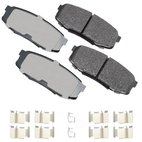 AKEBONO - ProACT Ultra Premium Ceramic Pads (Rear) - AKB ACT1304A