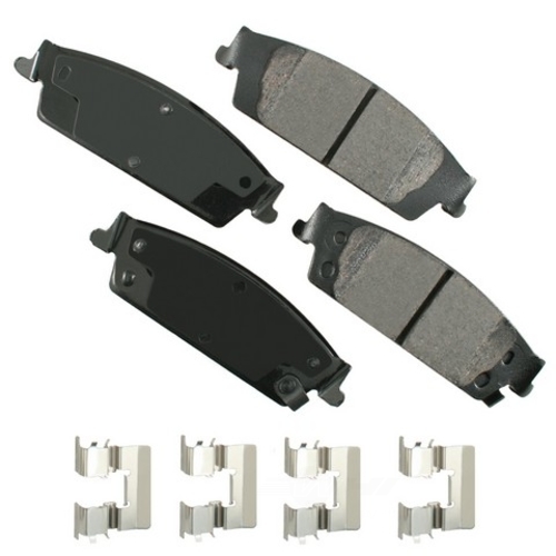 AKEBONO - ProACT Ultra Premium Ceramic Pads (Rear) - AKB ACT1707