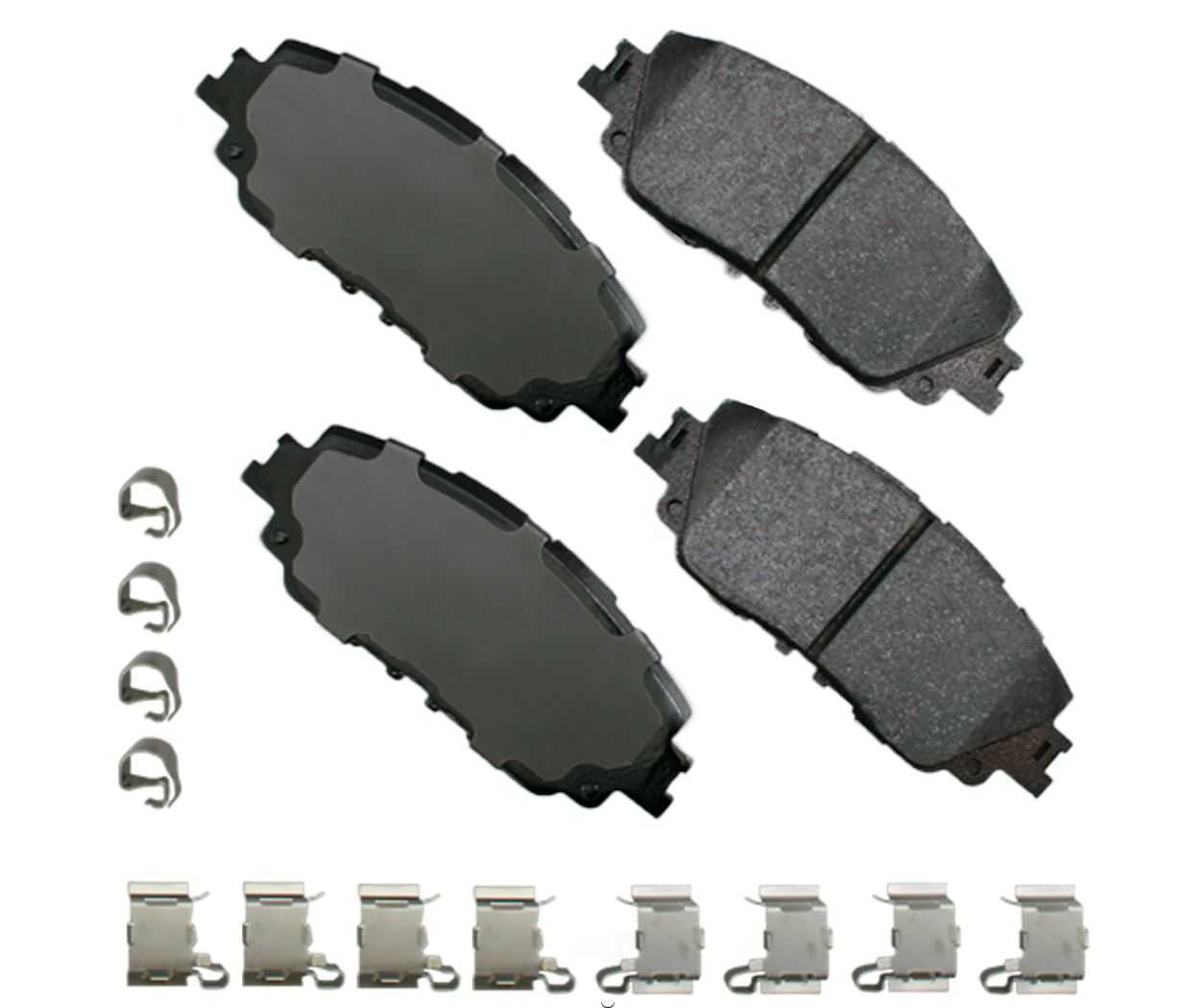 AKEBONO - ProACT Ultra Premium Ceramic Pads (Front) - AKB ACT2076