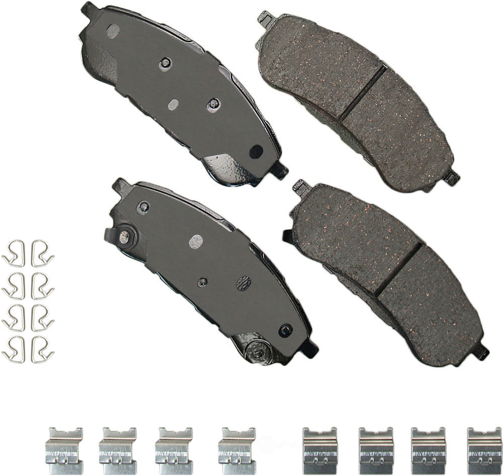 AKEBONO - ProACT Ultra Premium Ceramic Pads (Rear) - AKB ACT2208