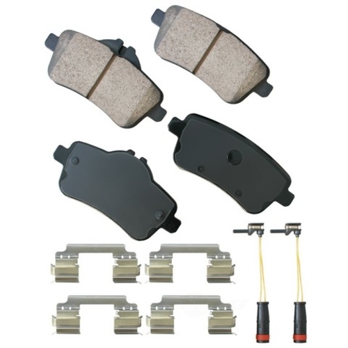 AKEBONO - Euro Ultra Premium Ceramic Pads (Rear) - AKB EUR1630