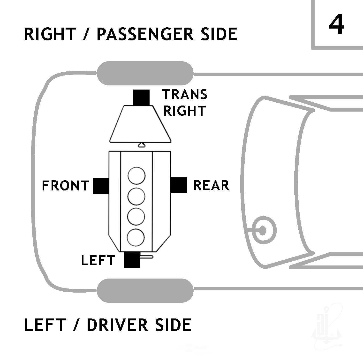 ANCHOR - Automatic Transmission Mount - ANH - 8347