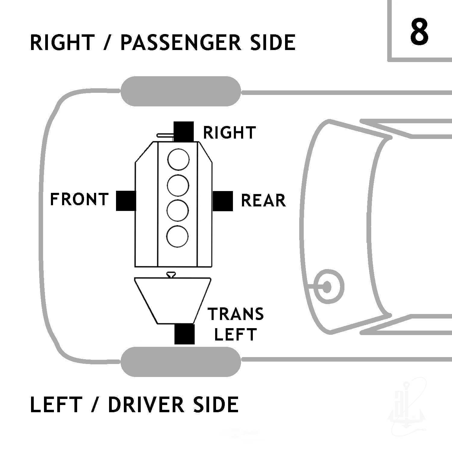 ANCHOR - Engine Mount - ANH - 9419