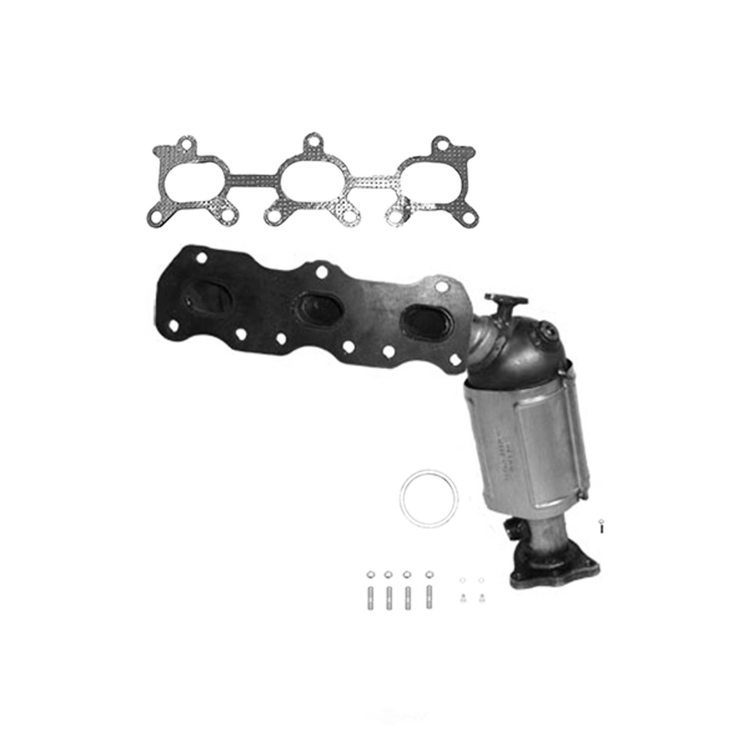 AP EXHAUST W/FEDERAL CONVERTER - Direct Fit Converter w/ Manifold - APF 641417