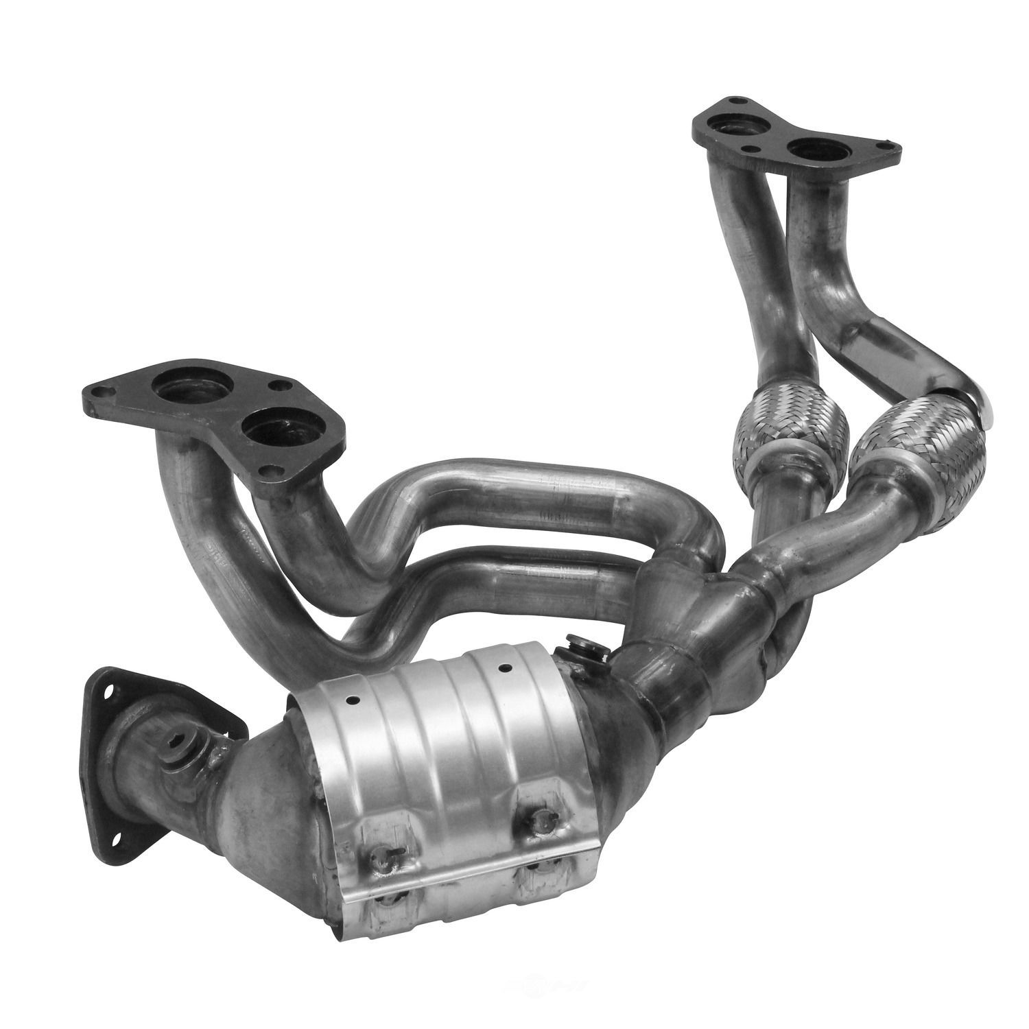 AP EXHAUST W/FEDERAL CONVERTER - Direct Fit Converter w/ Manifold (Front) - APF 642803