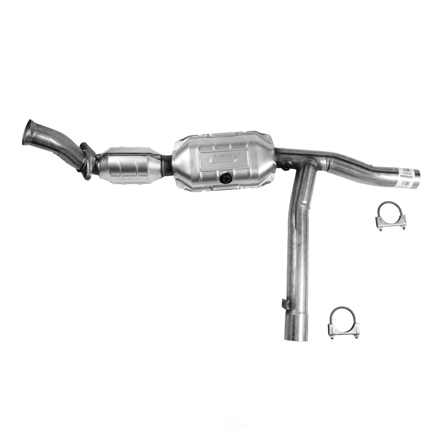 AP EXHAUST W/FEDERAL CONVERTER - Direct Fit Converter - APF 645255