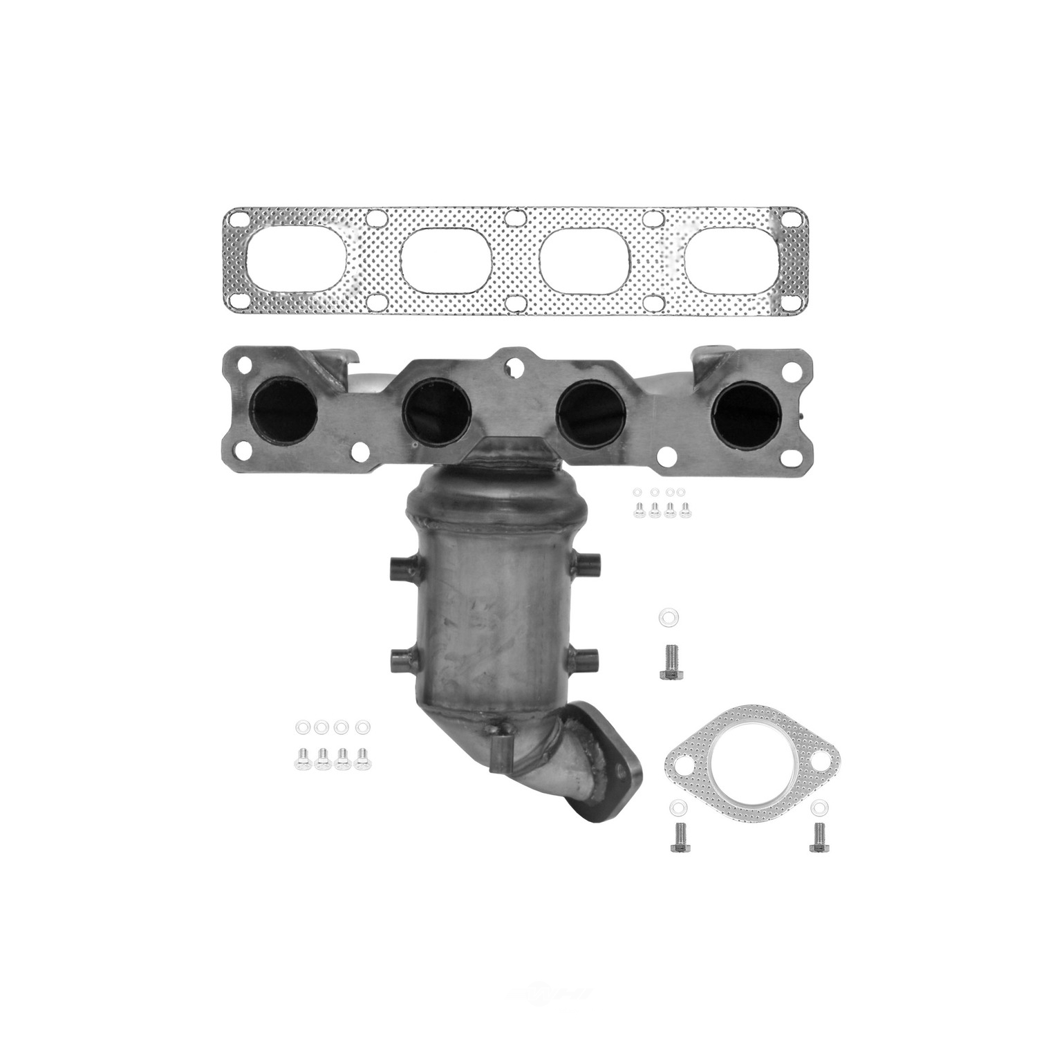 AP EXHAUST FEDERAL CONVERTER - Direct Fit Converter w/ Manifold (Front) - APG 641461