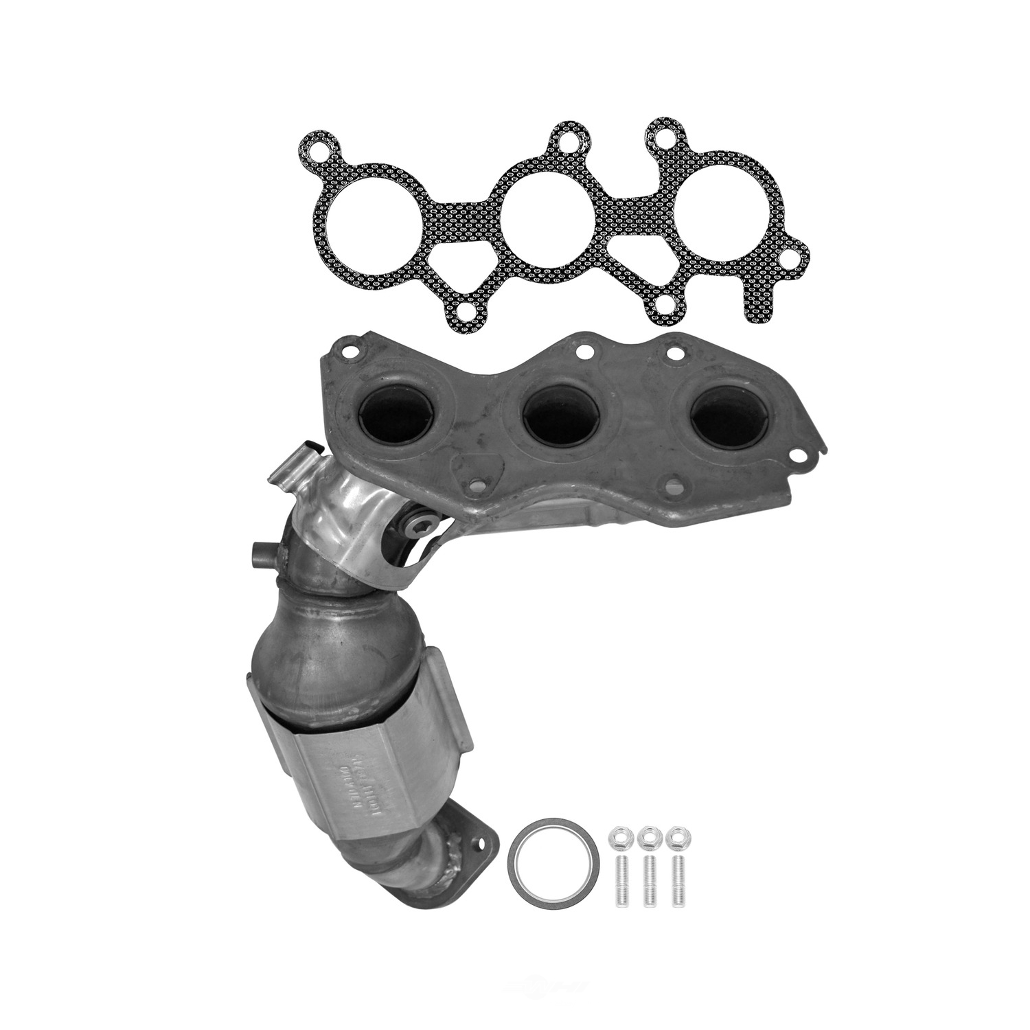 AP EXHAUST FEDERAL CONVERTER - Direct Fit Converter w/ Manifold (Front Right) - APG 641464