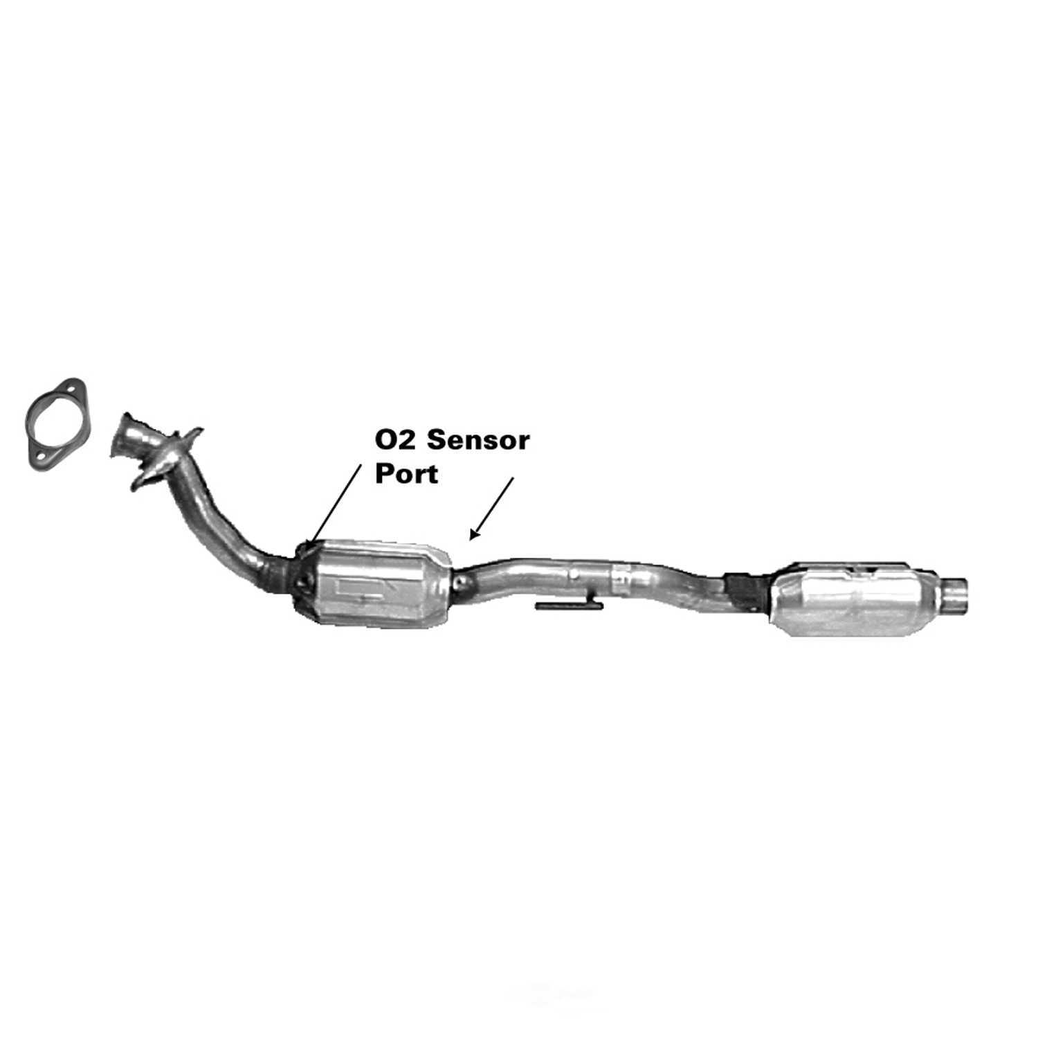 AP EXHAUST FEDERAL CONVERTER - Direct Fit Converter - APG 642926