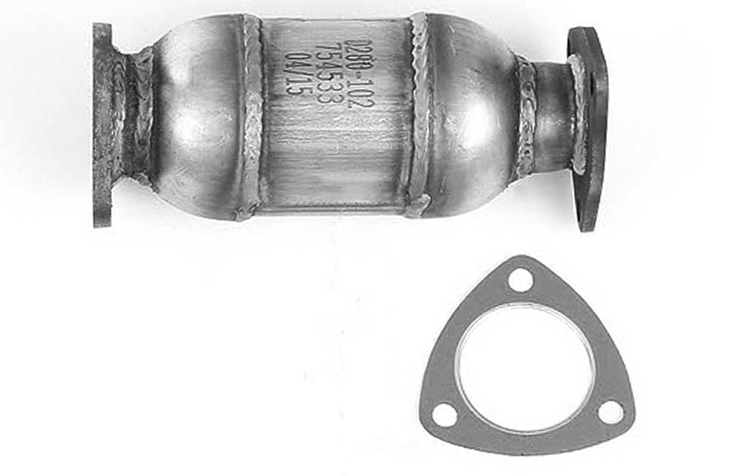 AP EXHAUST CALIF COMPLIANT CONVERTERS - 75 Series; Direct Fit - CARB - APJ 754533