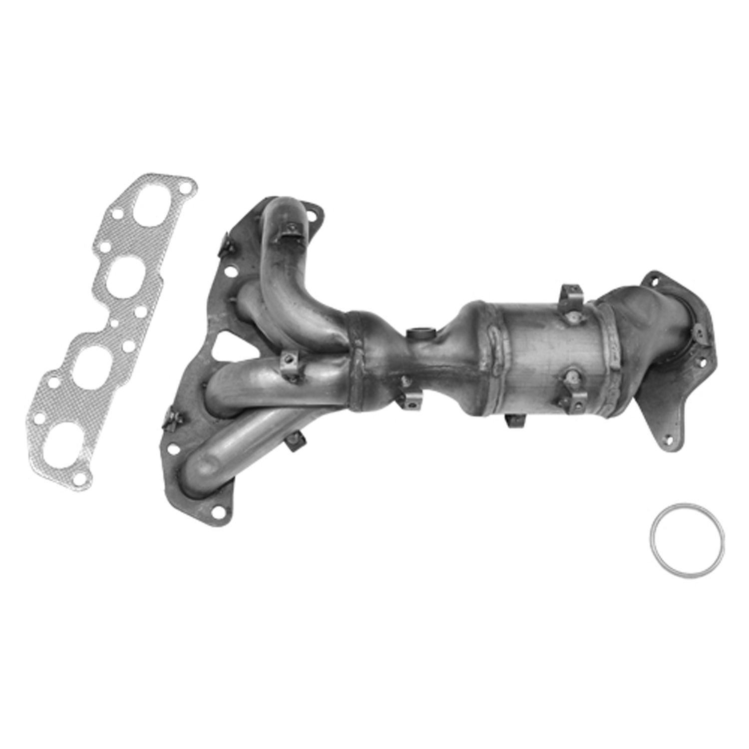 AP EXHAUST W/O FEDERAL CONVERTER - Catalytic Converter with Integrated Exhaust Manifold - APK 641302