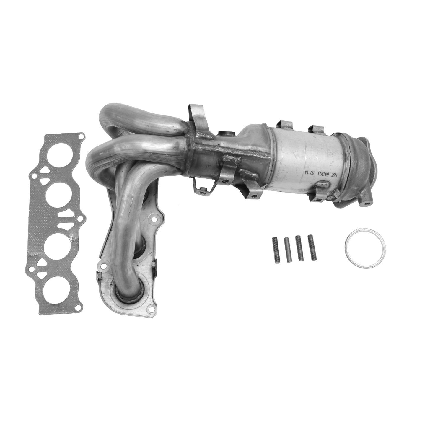 AP EXHAUST W/O FEDERAL CONVERTER - Catalytic Converter with Integrated Exhaust Manifold - APK 641303