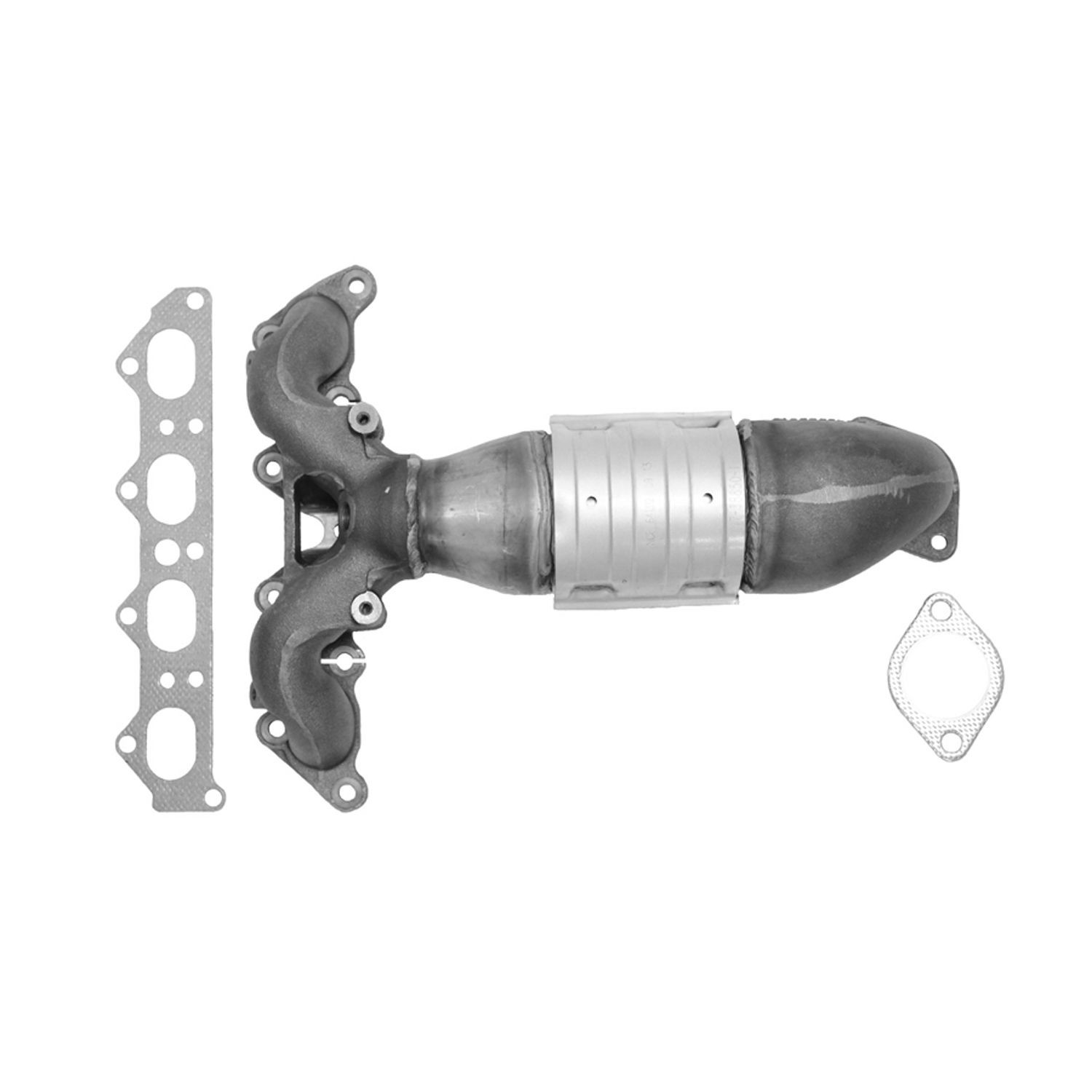 AP EXHAUST W/O FEDERAL CONVERTER - Catalytic Converter with Integrated Exhaust Manifold - APK 641312