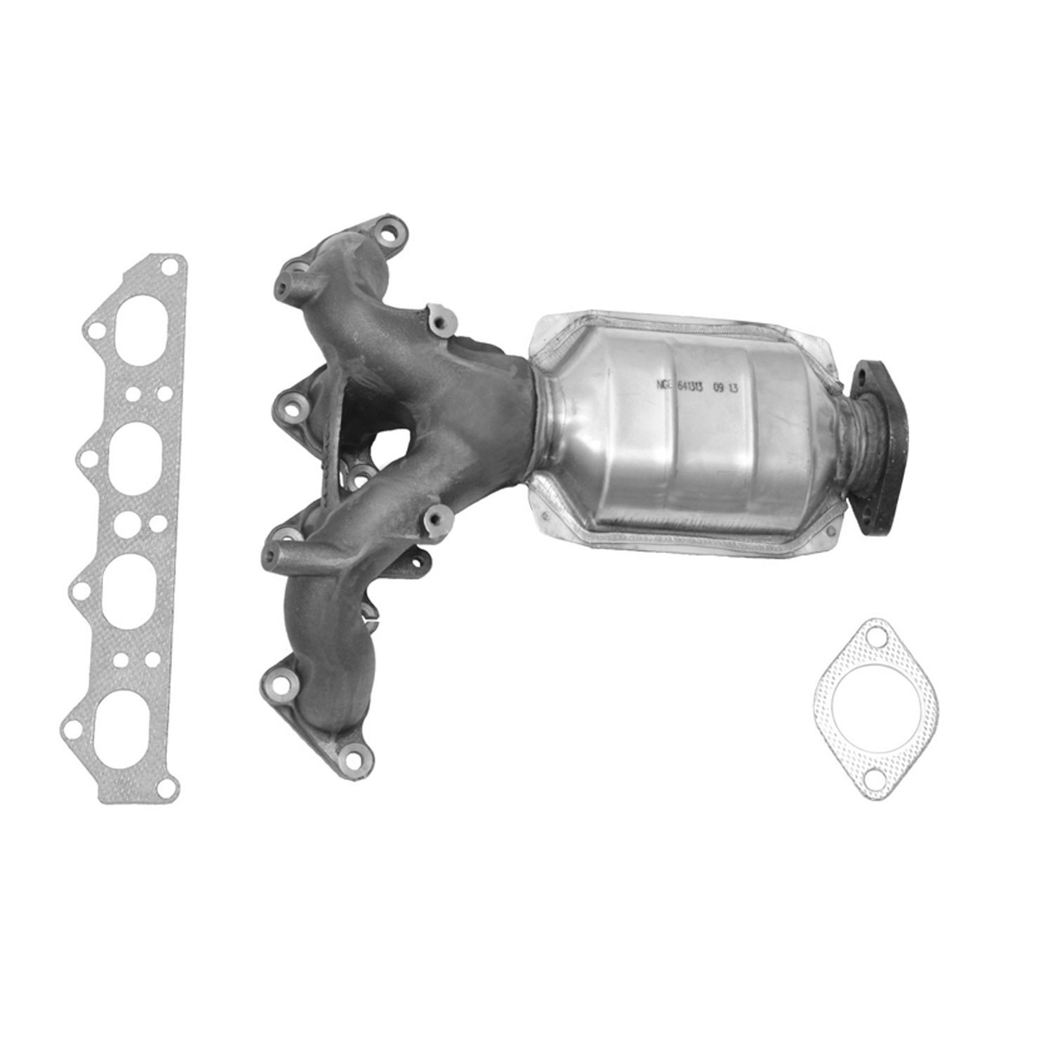 AP EXHAUST W/O FEDERAL CONVERTER - Catalytic Converter with Integrated Exhaust Manifold - APK 641313