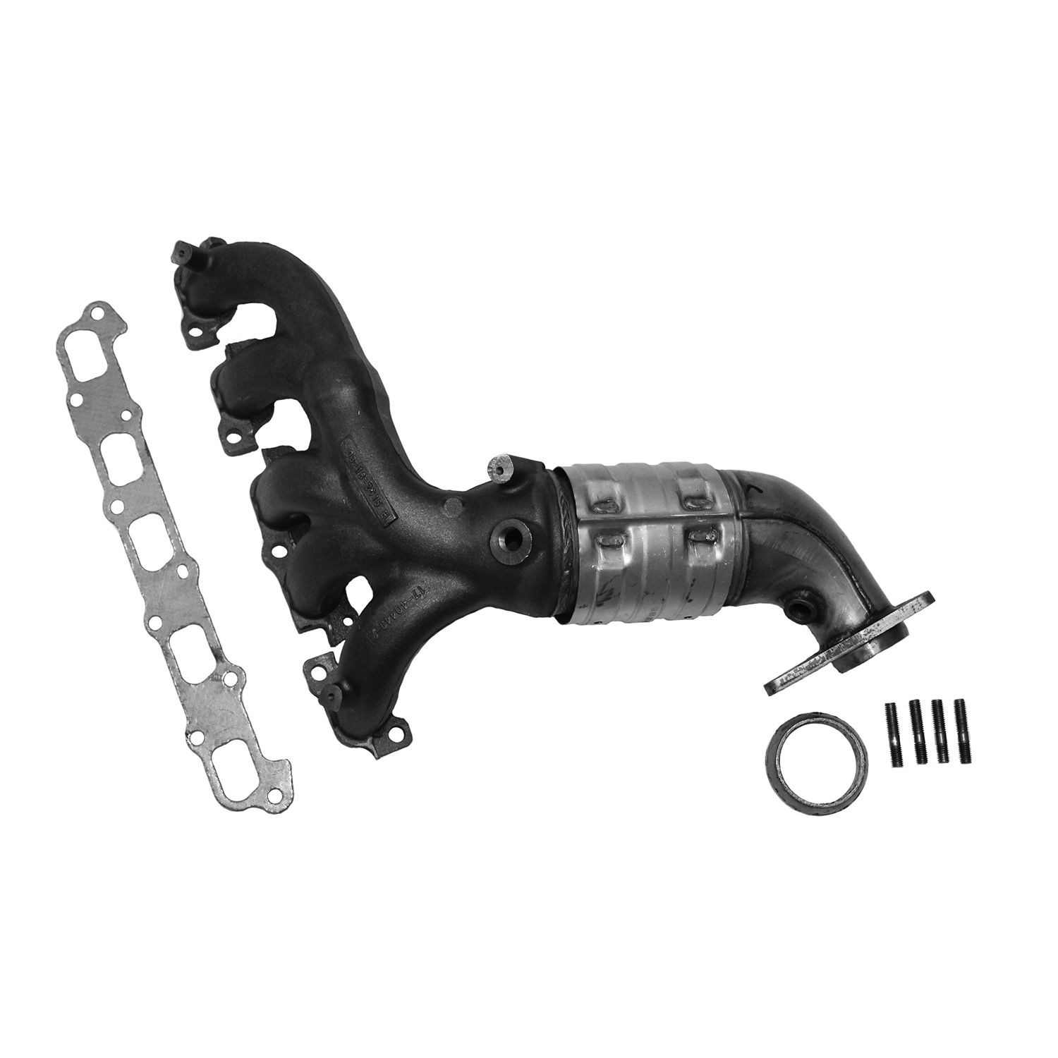 AP EXHAUST W/O FEDERAL CONVERTER - Catalytic Converter with Integrated Exhaust Manifold - APK 641338