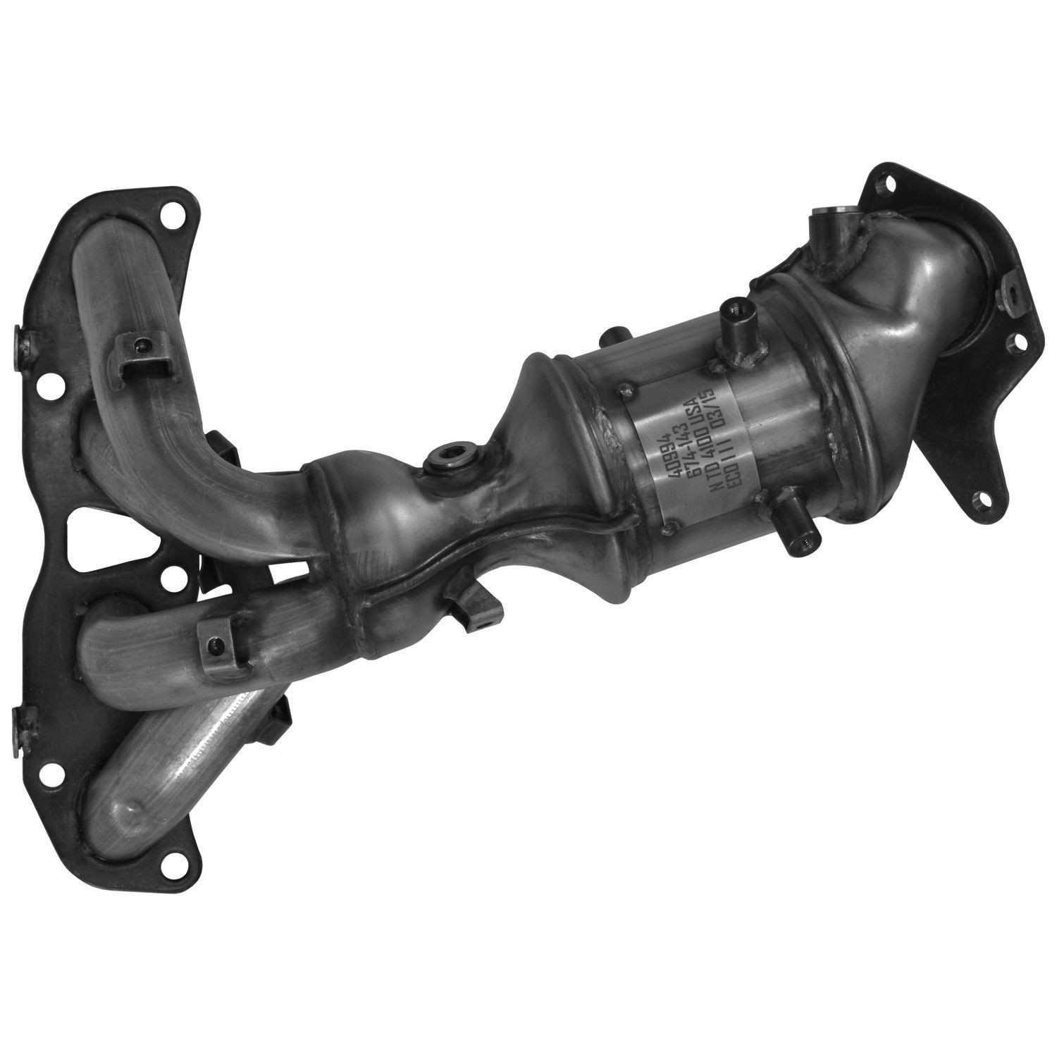 AP EXHAUST W/O FEDERAL CONVERTER - Catalytic Converter with Integrated Exhaust Manifold - APK 641428