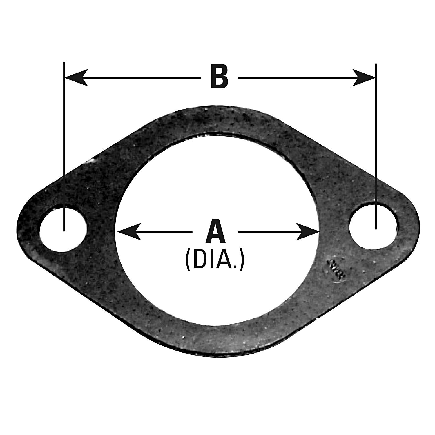AP EXHAUST W/O FEDERAL CONVERTER - Exhaust Pipe Flange Gasket (Right) - APK 8742