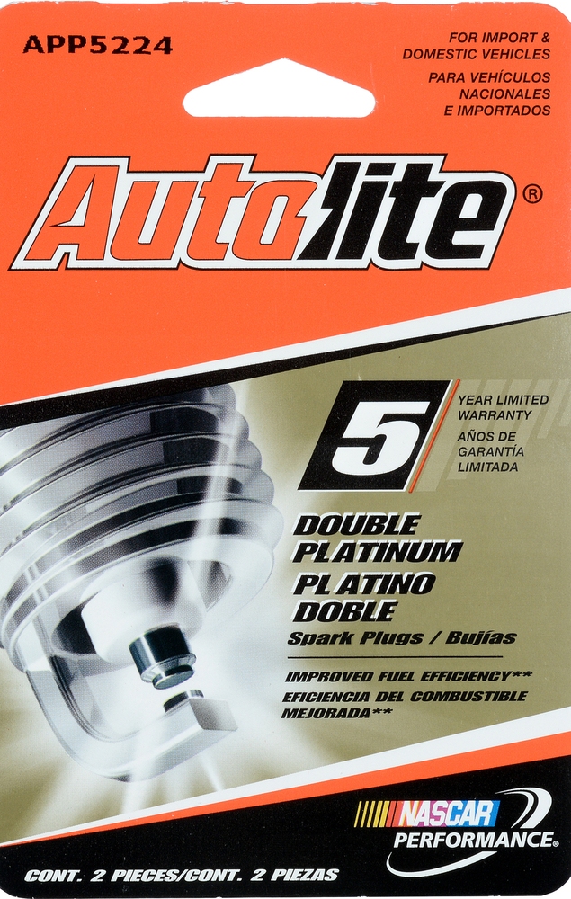 AUTOLITE - Double Platinum - Display Pack - Qty 2 - ATL - app5224dp2