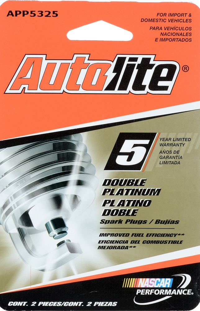 AUTOLITE - Double Platinum - Display Pack - Qty 2 - ATL - app5325dp2