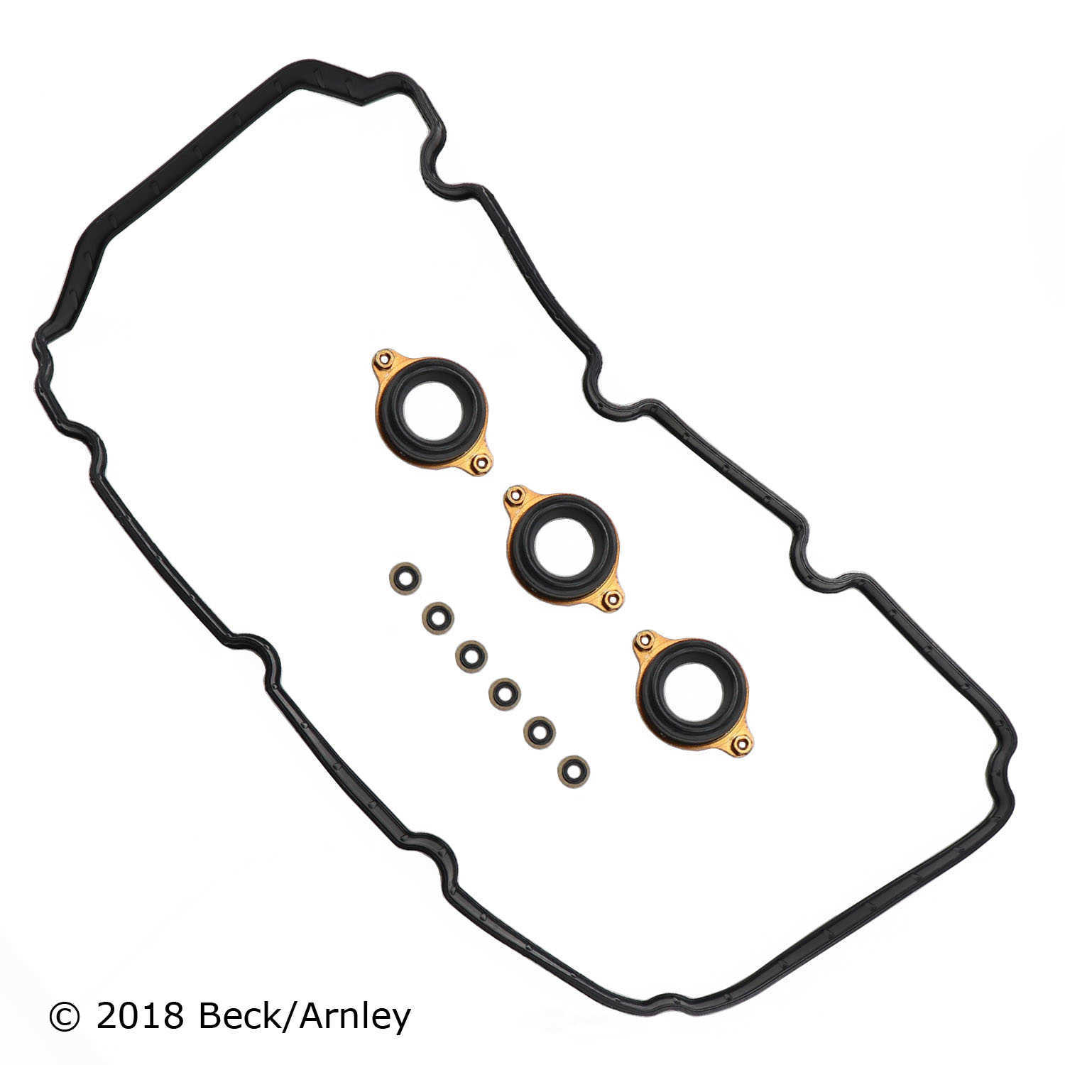 BECK/ARNLEY - Engine Valve Cover Gasket Set (Right) - BAR 036-2055