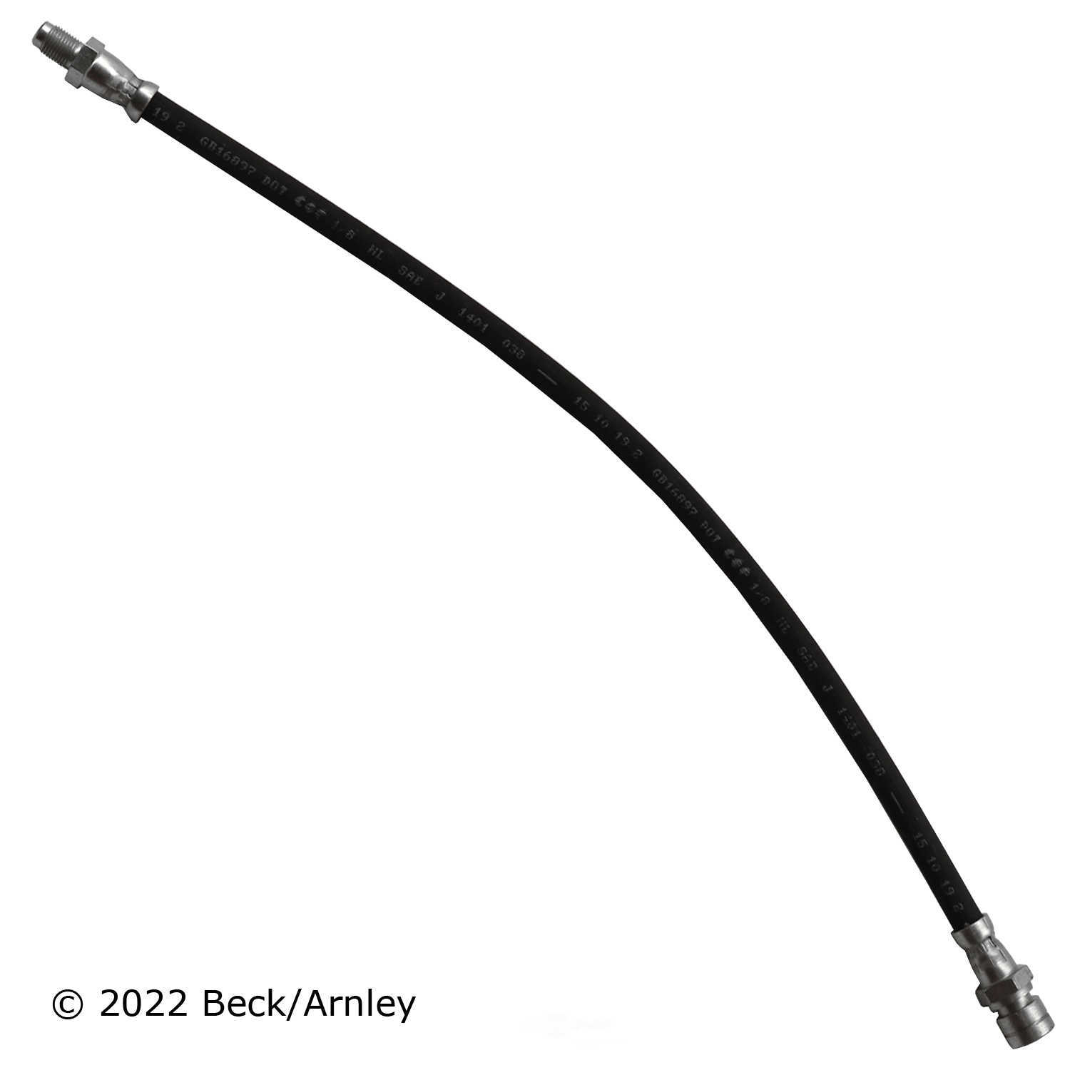 BECK/ARNLEY - Brake Hydraulic Hose (Front) - BAR 073-0966