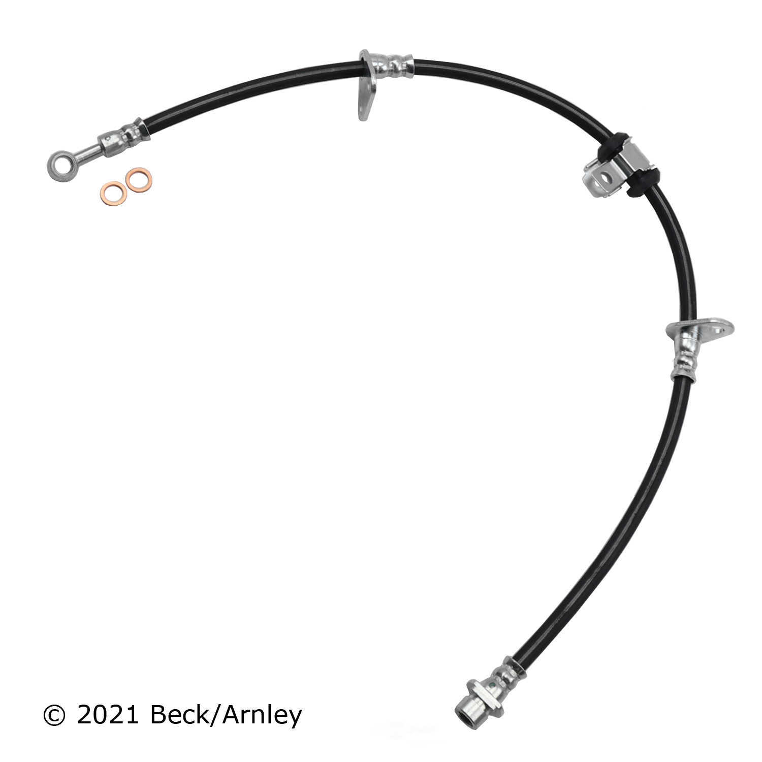 BECK/ARNLEY - Brake Hydraulic Hose (Front Right) - BAR 073-1395