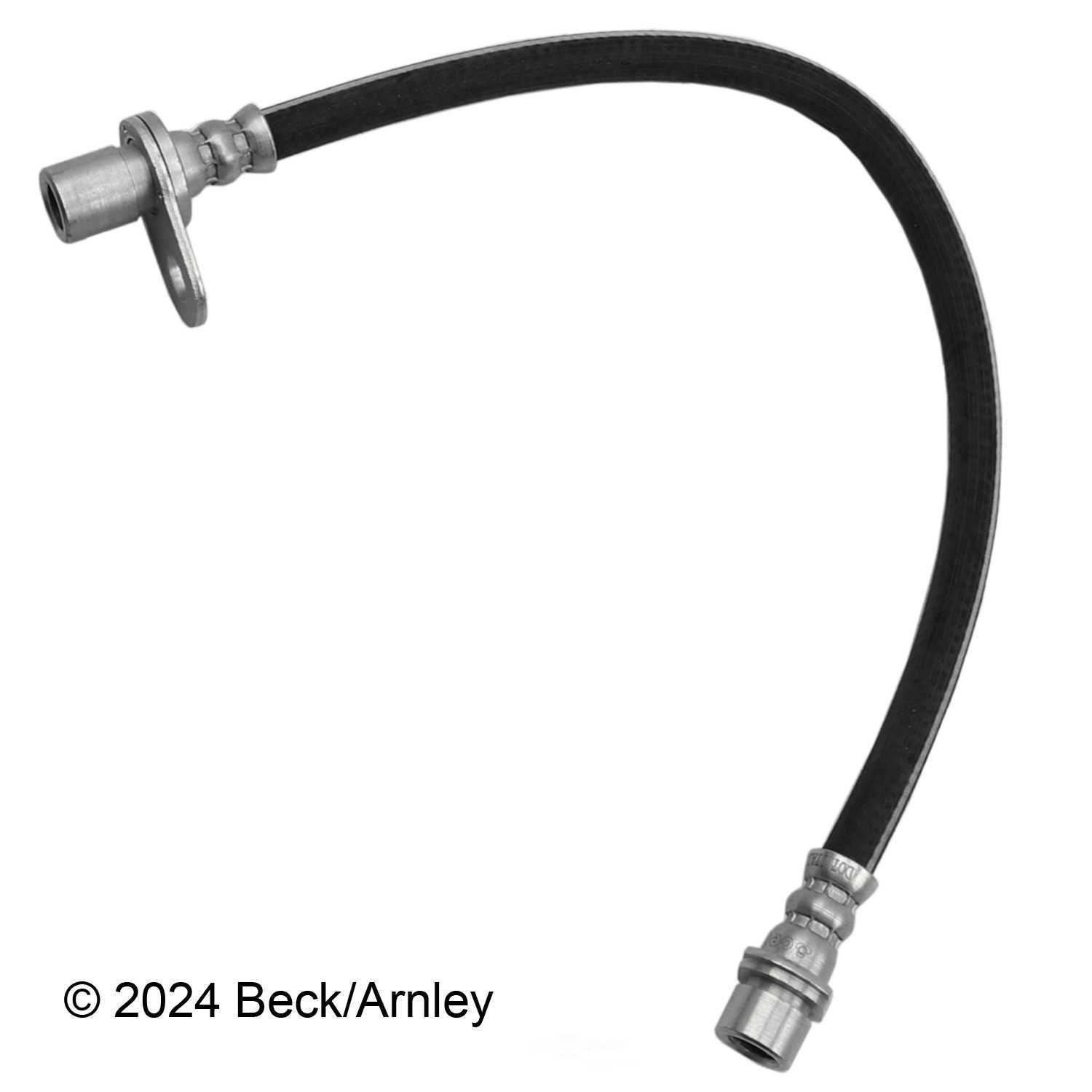 BECK/ARNLEY - Brake Hydraulic Hose ( Without ABS Brakes, With ABS Brakes, Rear Right) - BAR 073-1561