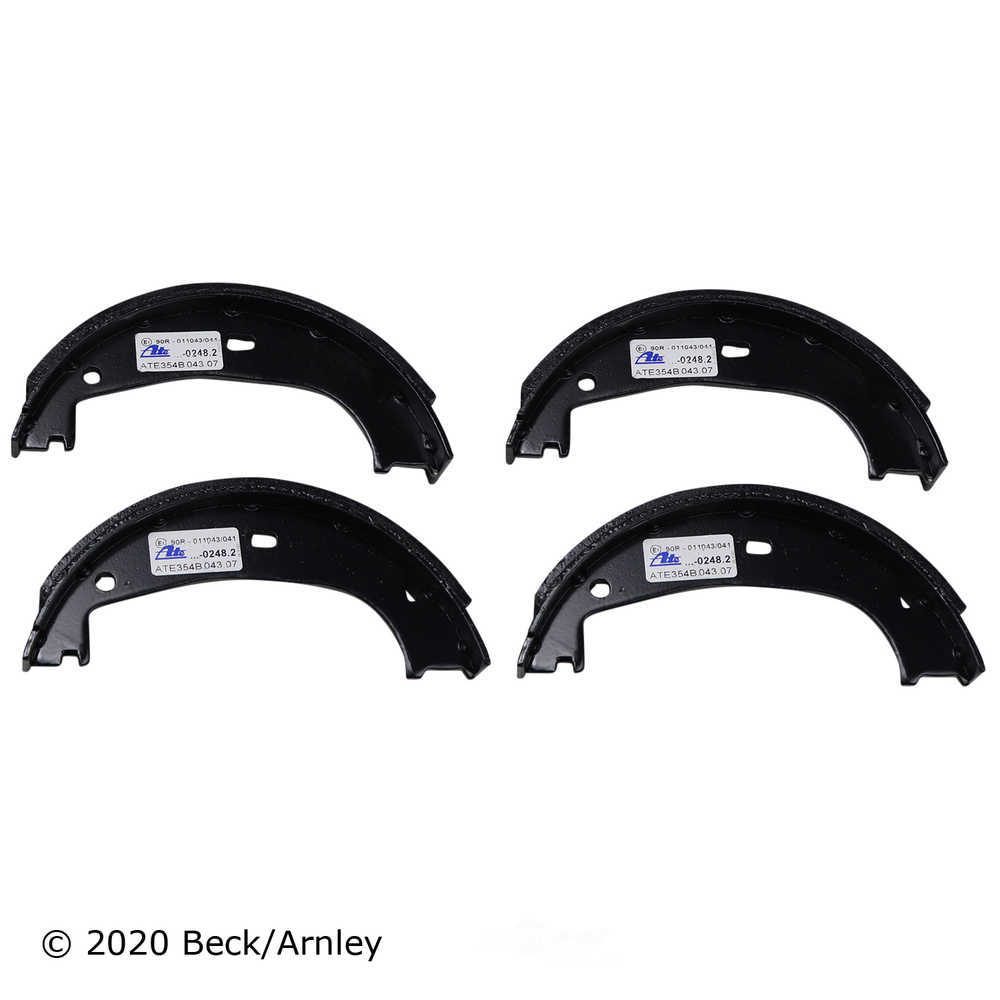 BECK/ARNLEY - Parking Brake Shoe (Rear) - BAR 081-3178
