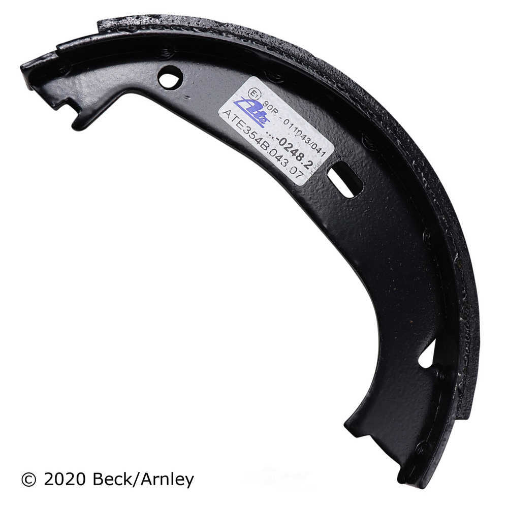 BECK/ARNLEY - Parking Brake Shoe (Rear) - BAR 081-3178