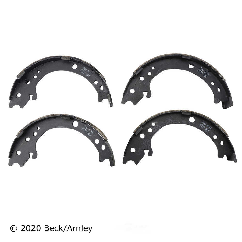BECK/ARNLEY - Parking Brake Shoe - BAR 081-3231