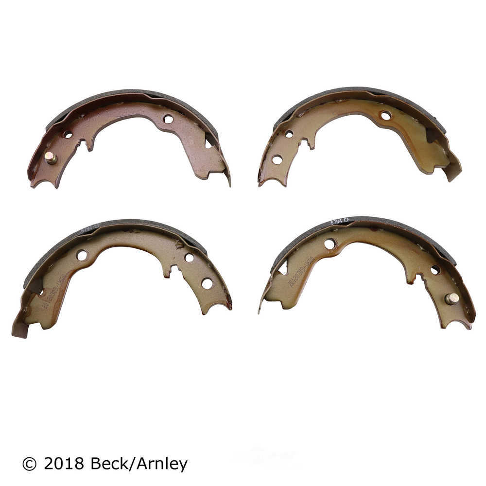BECK/ARNLEY - Parking Brake Shoe - BAR 081-3247