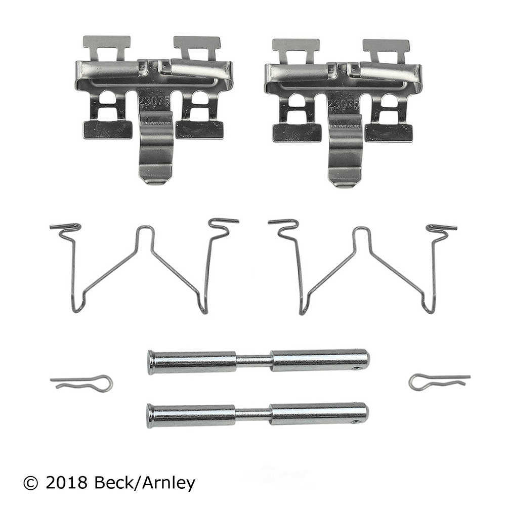 BECK/ARNLEY - Disc Brake Hardware Kit (Rear) - BAR 084-1875