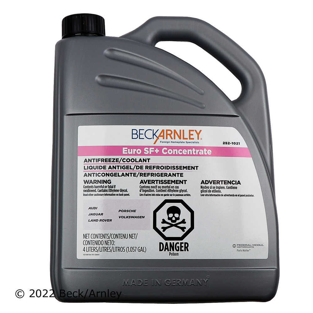 BECK/ARNLEY - Engine Coolant / Antifreeze - BAR 252-1021