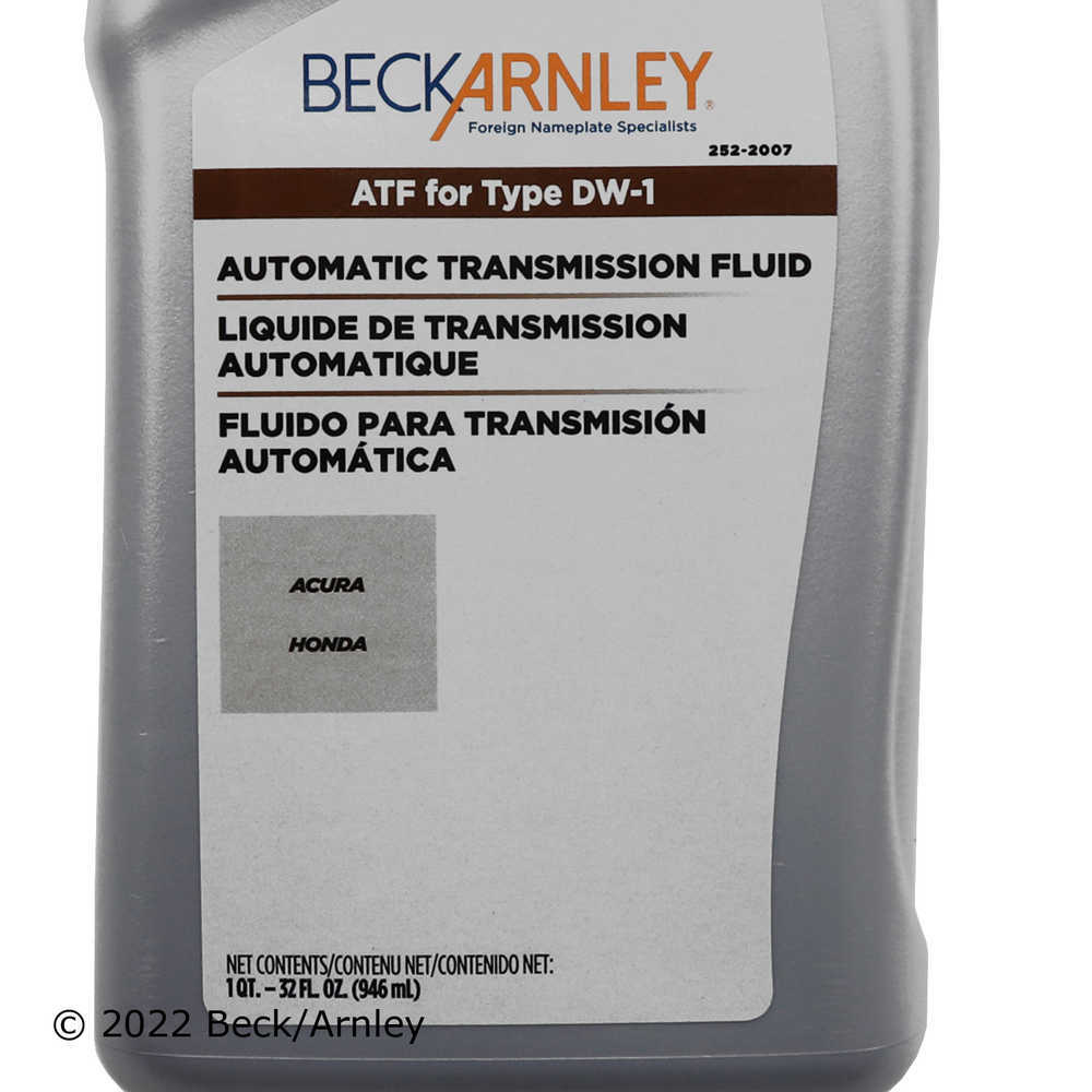 BECK/ARNLEY - Auto Trans Fluid - BAR 252-2007